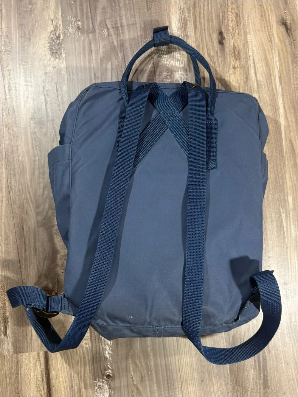 Fjallraven Kanken Small Backpack Double Handle Navy Bag 23510, Blue, Outdoor